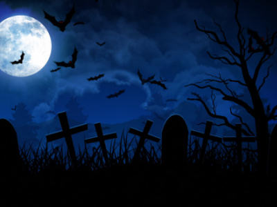 Halloween Cemetery | Scary Story | Scary For Kids