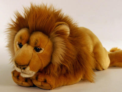 huge stuffed lion